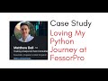 CaseStudy! Master Python for Finance and Algo Trading: Step-by-Step Guide with FessorPro's