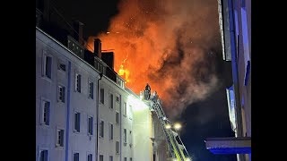 Dramatische Szenen bei Brand in Wuppertal: Flammen bedrohen Familie