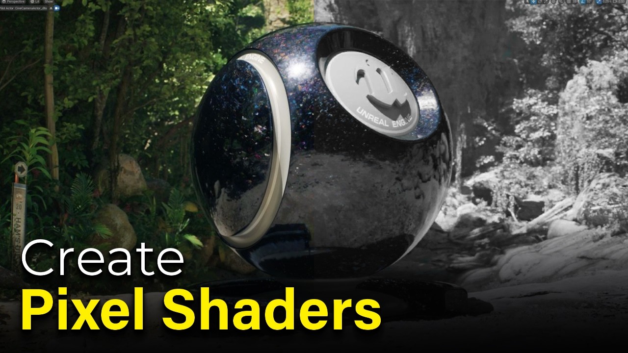 Create A Custom Pixel Shader Ue5 C Tutorial Youtube