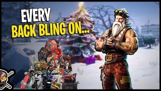 Fortnite Sgt Winter Skin Videos 9tube Tv - every back bling on the new sgt winter outfit fortnite season 7 cosmetics
