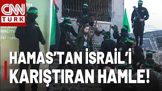 Hamas İsrail'e Karşı Gövde Gösterisi Yaptı! O Takas Sinvar'ın Evinin Önünde Oldu!