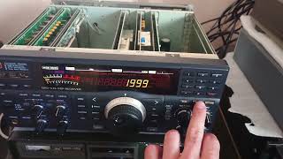 JRC CHE-199 VHF / UHF Converter installation on NRD-545