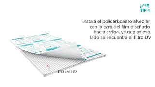 Tips para una correcta instalación de tu policarbonato alveolar Glanze.