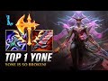 Wild Rift YONE - Fiend Queller Yone S14 Ranked Gameplay + Build