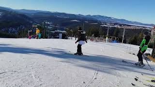 the ski area in Marisel, Cluj county Romania...fun and good cheer!