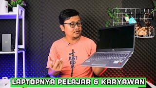 LAPTOP PELAJAR DAN KANTORAN | HP 14s-dk1524au AMD Athlon Silver 3050U