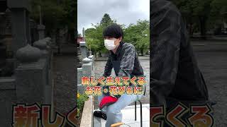 【珍職】霊園の仕事で1番大事なことは？【花壇墓地】