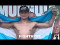 The FULL Canelo Alvarez vs Jaime Munguia WEIGH-IN with Ryan Garcia FIRED UP SUPPORT