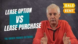 Differences Between A Lease Option Lease Purchase