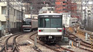 東急東横線、東京メトロ日比谷線 中目黒駅 東京メトロ03系 東京メトロ10000系