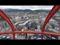 【view from kyoto tower observatory】京都タワー展望室からの眺め