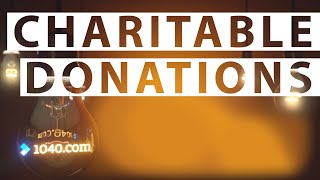 Charitable Donations | Tax Tips | 1040.com Bright Ideas