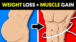 Here’s How To Build Muscle and Lose Weight Simultaneously