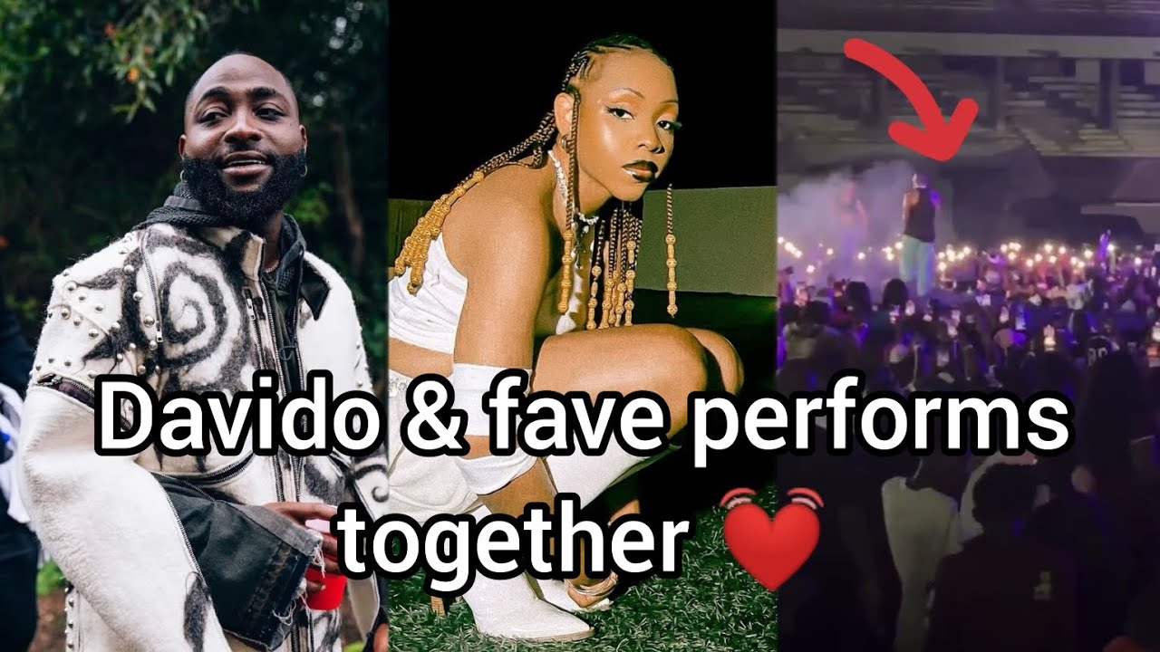 Timeless Concert: Davido Brings Fave Up On Stage - YouTube