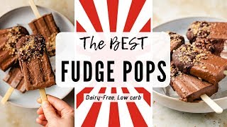 How to make the Best Fudge Popsicles (Low carb, Dairy-Free, Paleo)