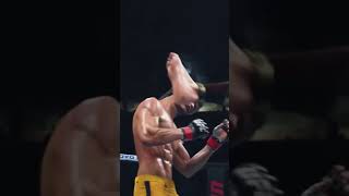 Bruce Lee vs. Shogun - Very Nice Head Kick 🔥🐲 #Shorts