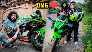 Papa Ke Sath Superbike Pr Ride Shuru Hohigai 😍 Leh Ladakh Ep 1