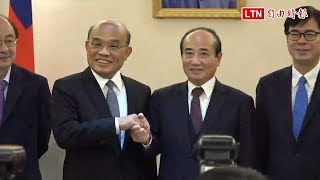 蘇揆拜會 王金平：朝野和諧就是要「喬」