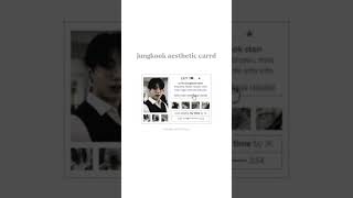 Jungkook aesthetic carrd, visit channel for the full tutorial.. #bts #carrdtutorial #tutorial