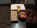 軽井沢の川上庵本店さんで食べた鴨肉のそばがうますぎた！次は天ぷらそばを食べちゃうからね？ワーケーション最高！！