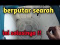 Penyebab mesin cuci berputar satu arah,begini solusinya !!