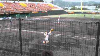 20110514 アルビBC 三機スタ ラッキー7攻撃前