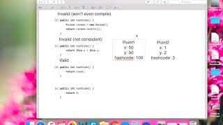 Hashcode Extra Practice
