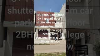 new  independent house for sale tkr college nearby 85 lacs g + 1 contact number 90527 35 888