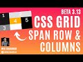 CSS Grid Span Rows and Columns - Elementor Wordpress Tutorial - 3.13 BETA - CSS Grid Container