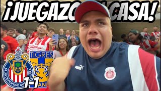 CHIVAS vs TIGRES 1-1 ¡PARTIDAZO POLÉMICO! *SE PUDO GANAR* Resumen Desde Estadio Akron