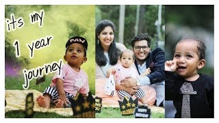 My Baby's 1 year Journey | 1st Birthday | Hyderabad | Cinematic Video | #Trending