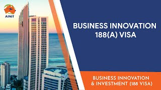 Business Innovation Visa 188 A