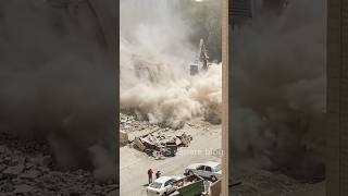 Kuwait building demolishing || Farwaniyah