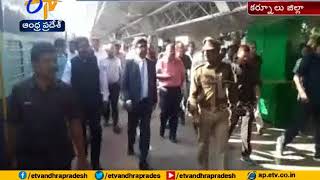 SC General Manager Vinod Kumar Yadav Inspect Dhone Railway Station