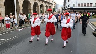 Santa Ixabel eguna jaietan: udaletxetik Antiora. 2015 uztaila