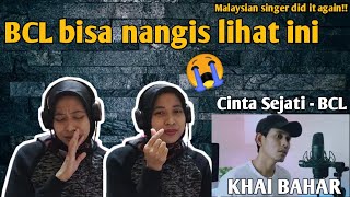 BCL - CINTA SEJATI Cover by KHAI BAHAR 🇲🇾 (REACTION)