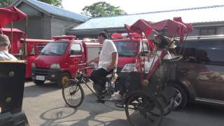 Rickshaw ride in hutong China (2/2) (4K)