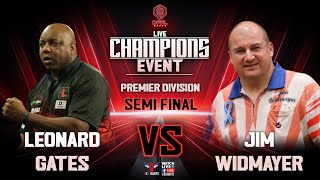 Leonard Gates vs Jim Widmayer | Premier Division Semi Final | USA Darts