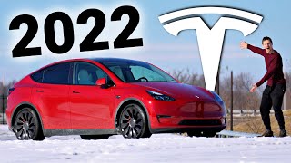 The NEW 2022 Tesla Model Y Performance Is Unreal