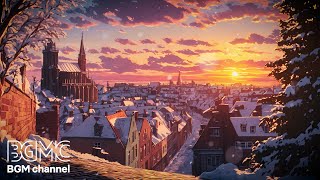 Sunset Piano Melodies【Work BGM】🌅 - Easy Listening Evening in European City