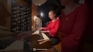 Interstellar on the organ where it was recorded! #shorts #organ #organist #interstellar #hanszimmer