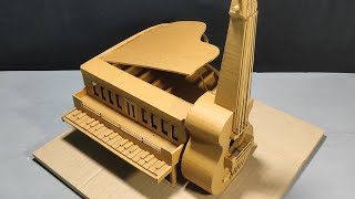 Guitar & Piano Shaped House by Using Cardboard.