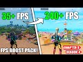 How to Fix FPS Drops & BOOST FPS in Fortnite Chapter 3 Season 4 | 2022