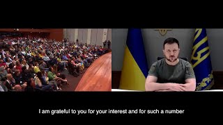 Обращение Владимира Зеленского к научному сообществу и студентам Стэнфорда (2022) Новости Украины