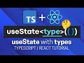 React useState With TypeScript (Typed useState TypeScript Tutorial)