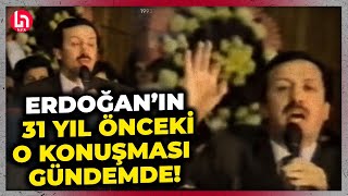 Milyonlar hayal kırıklığı yaşadı: Erdoğan'ın 31 yıl önceki o konuşması ise dilden dile dolaşıyor!