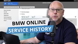 BMW Online Service History | KaSIO Digital Service Records and Booklet 2024