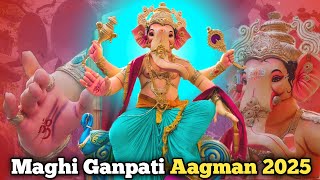 First Maghi Ganesh Aagman of 2025 | Poisar Cha Morya | Ganpati aagman 2025 | Maghi Ganeshutsav 2025