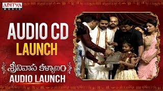 Srinivasa Kalyanam Audio CD Launch | Nithiin, Raashi Khanna