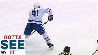 GOTTA SEE IT: John Tavares Snipes Wrist Shot To Score 400th Career NHL Goal